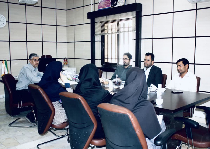 جلسه بررسی، همفکری و برنامه ریزی در خصوص فرآیند ارزشیابی