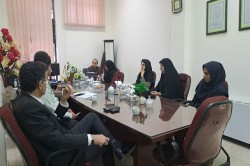 برگزاری جلسه شورای پژوهشی