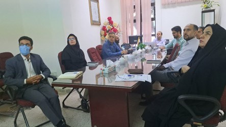 برگزاری جلسه مشترک شورای پژوهشی و کارگروه فیزیک پزشکی مرکز تحقیقات توسعه اجتماعی و ارتقای سلامت